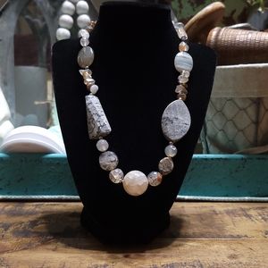 Hand Knotted Multi Gemstone Necklace